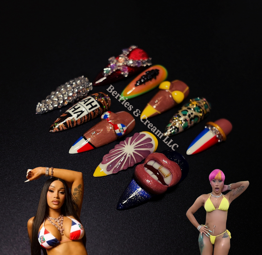 Cardi B Nails