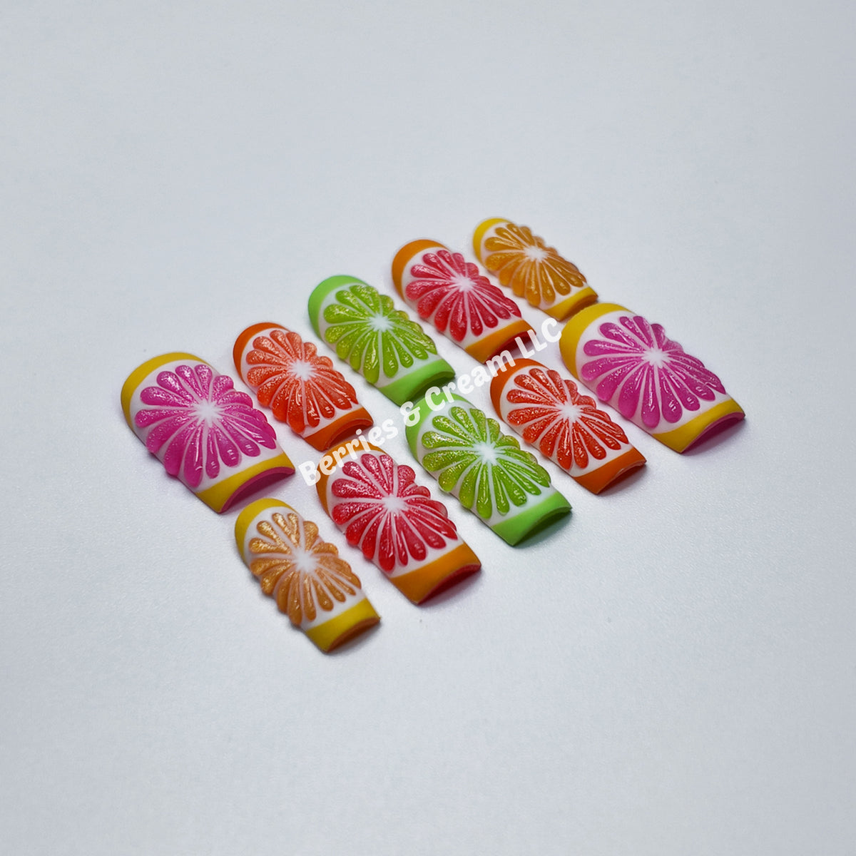 Citrus Nails