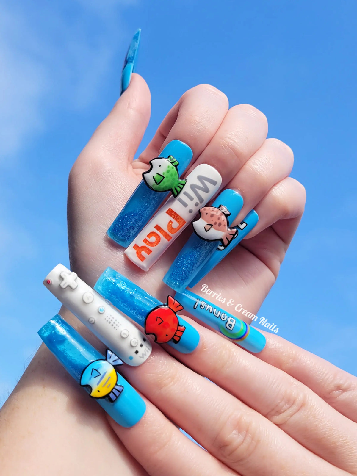 Nintendo Wii Play Fishing Nails