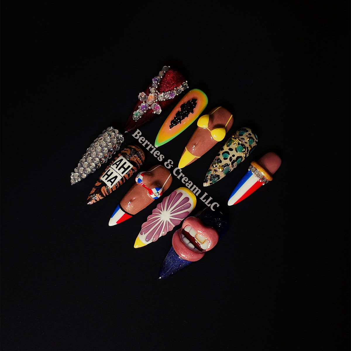 Cardi B Nails