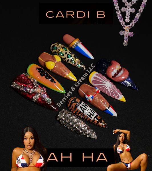Cardi B Nails