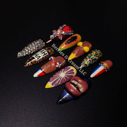 Cardi B Nails