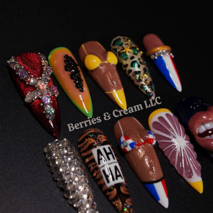 Cardi B Nails