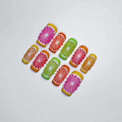 Citrus Nails