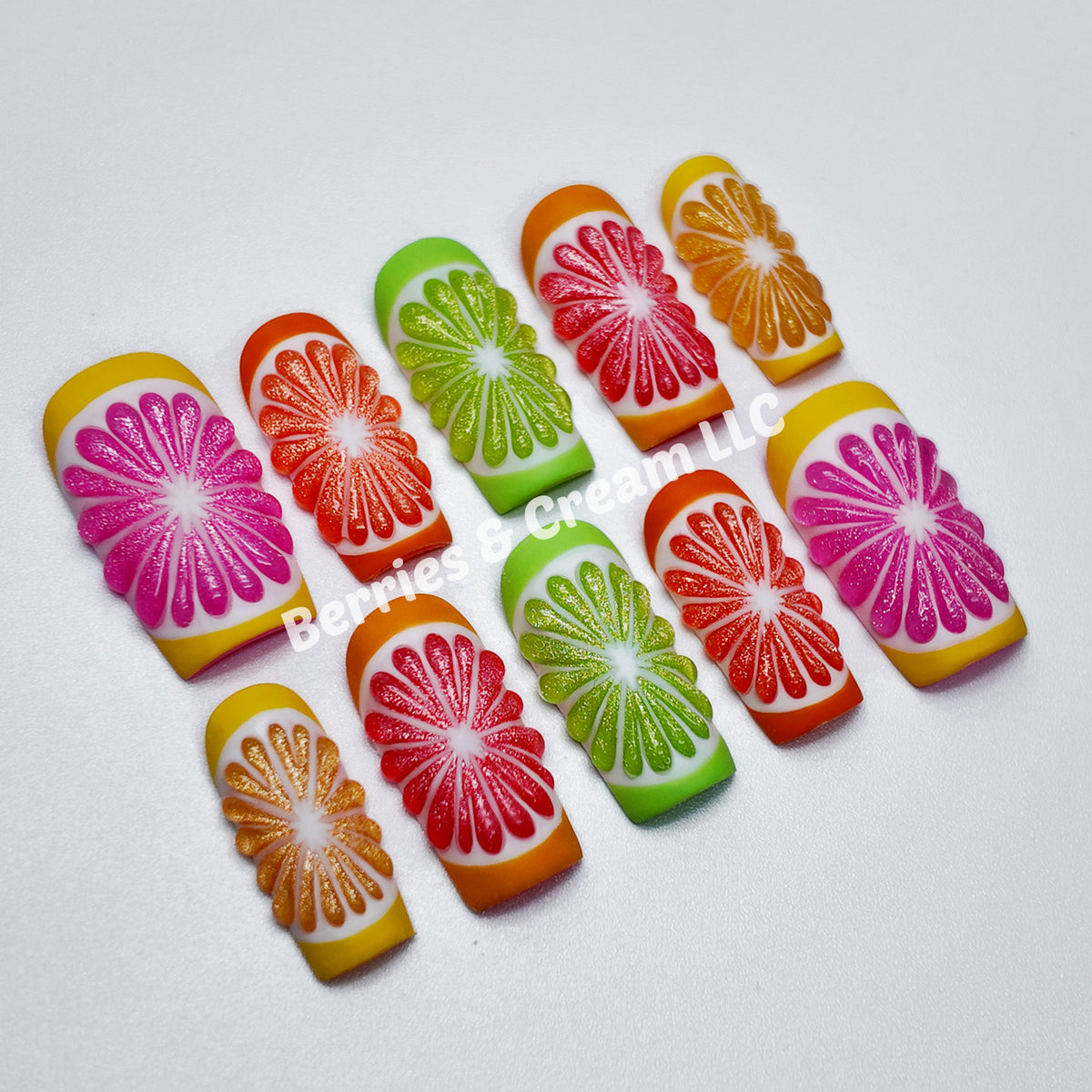 Citrus Nails