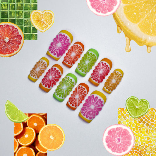 Citrus Nails