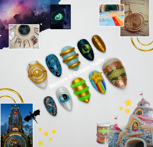 Epic Universe Nails
