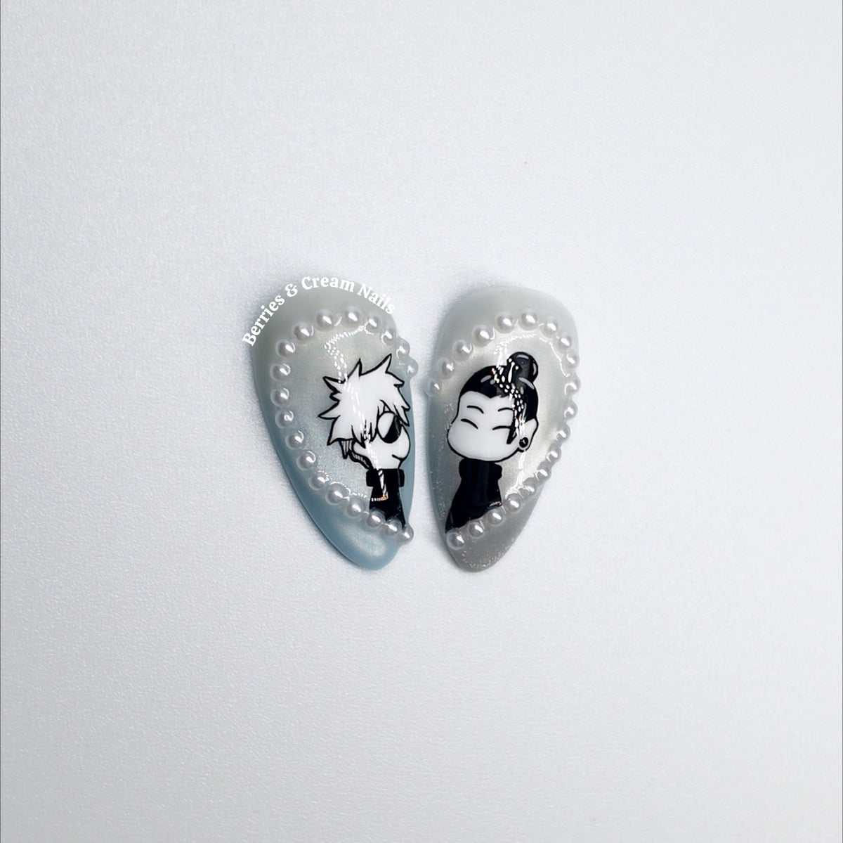 Gojo & Geto Nails