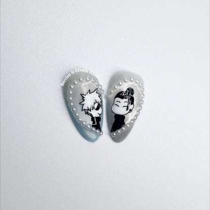 Gojo & Geto Nails
