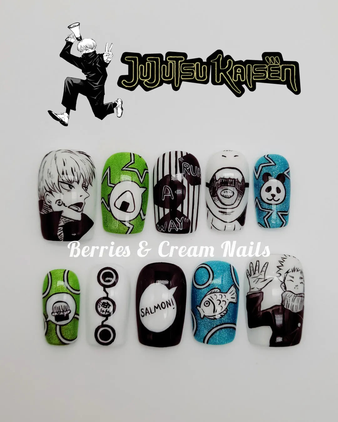 Toge Inumaki Nails