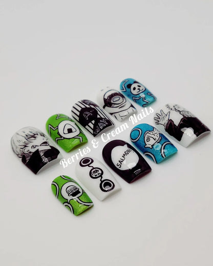 Toge Inumaki Nails