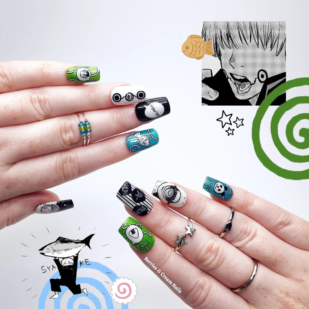 Toge Inumaki Nails