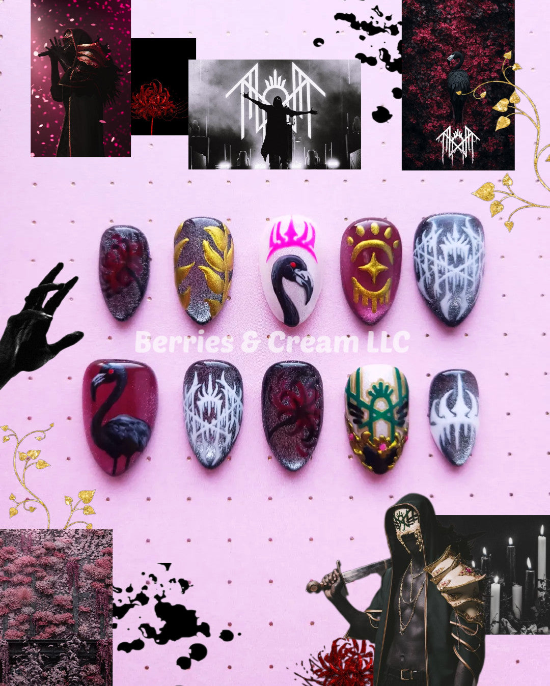 Sleep Token - Arcadia Nails