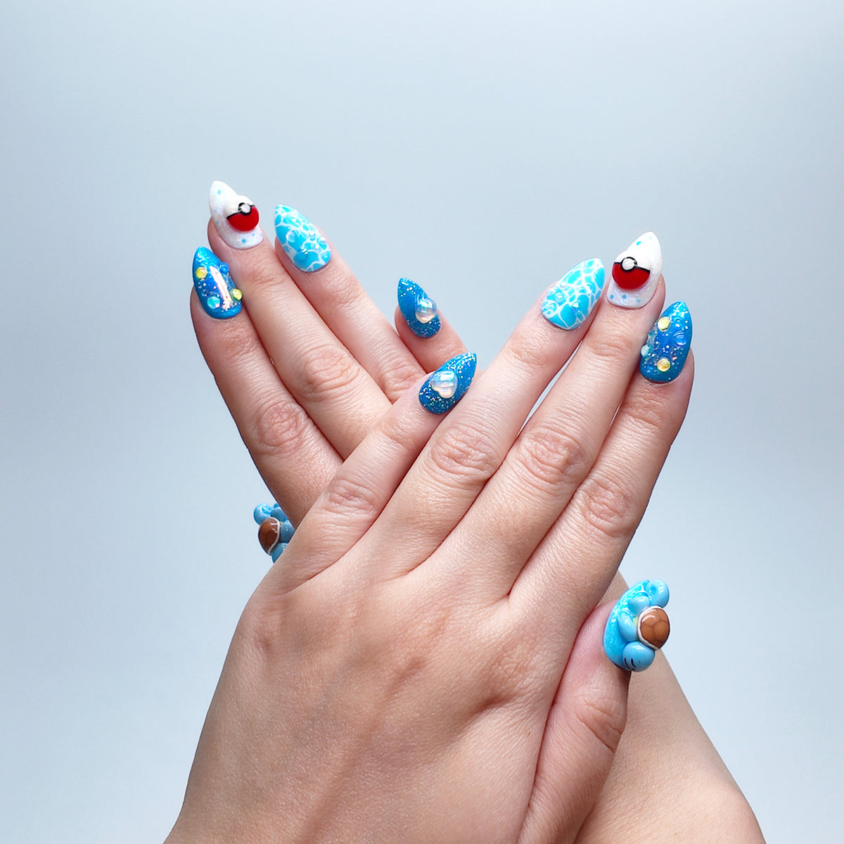 Pokémon - Squirtle Nails