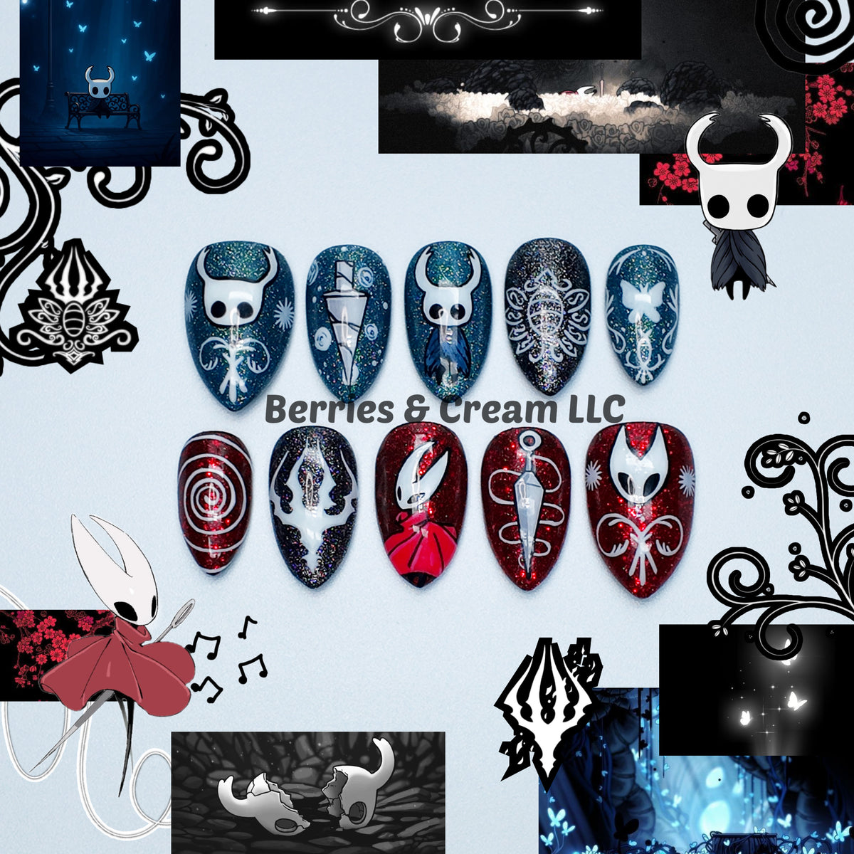 Hollow Knight Nails