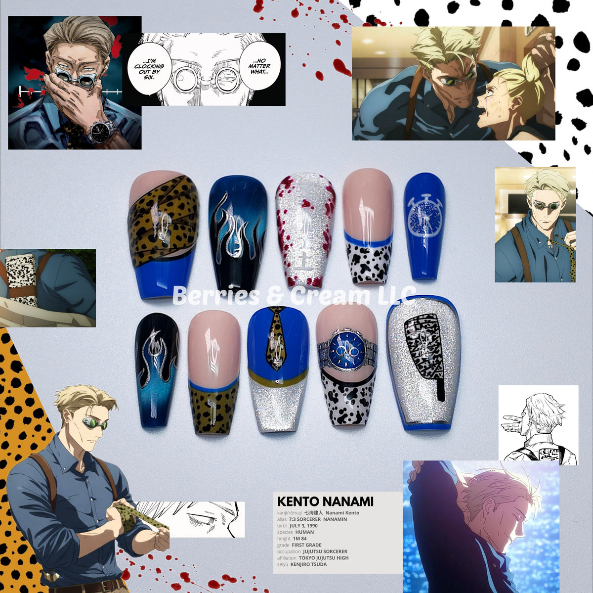 Kento Nanami Nails