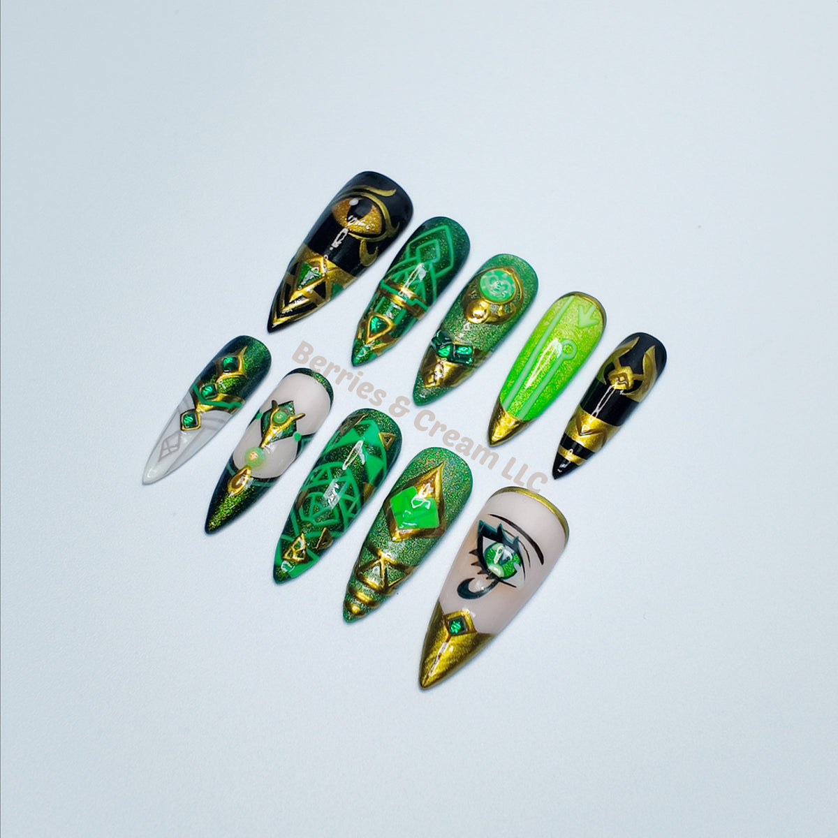 Genshin Impact - Nefer Nails