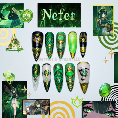 Genshin Impact - Nefer Nails