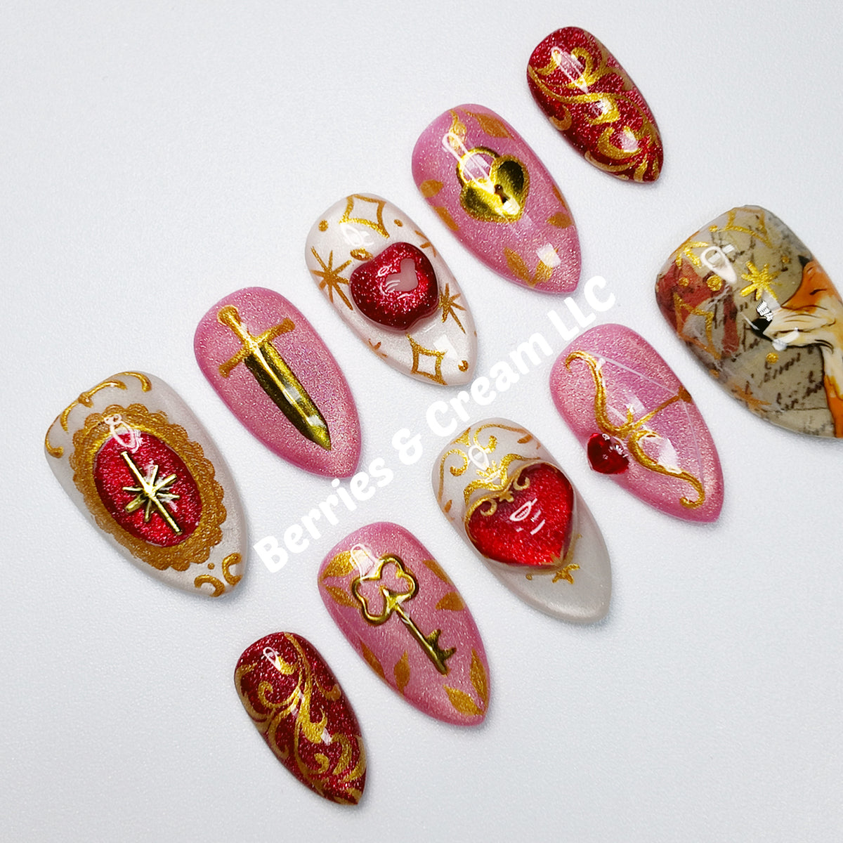 Once Upon a Broken Heart Nails