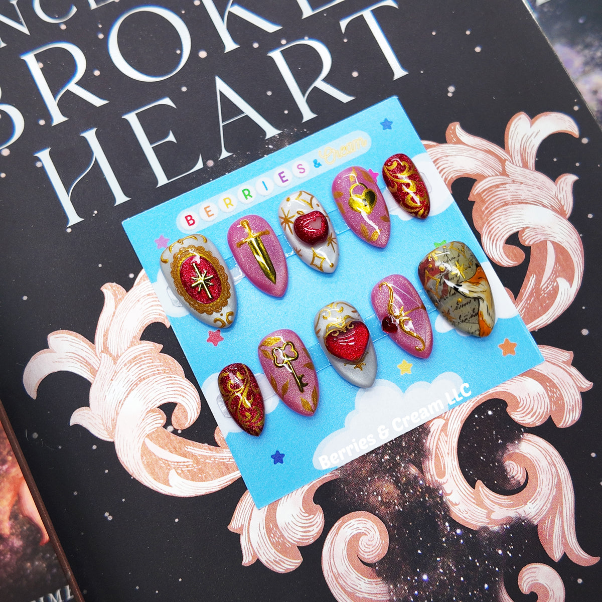 Once Upon a Broken Heart Nails