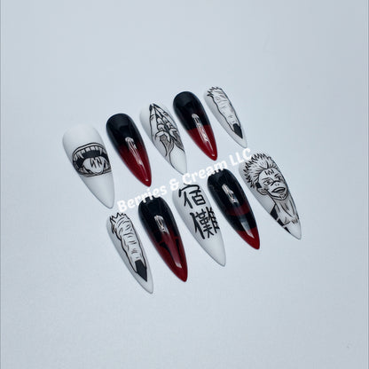 Sukuna Nails