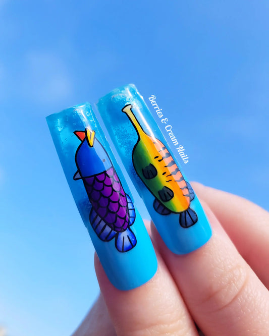 Nintendo Wii Play Fishing Nails