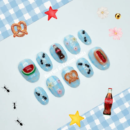 4th of July Summer Icons
